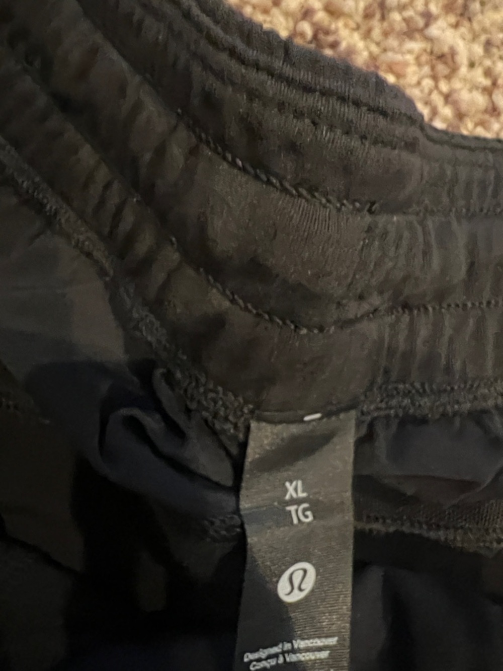Lululemon black men’s shorts - Picture 3 of 5